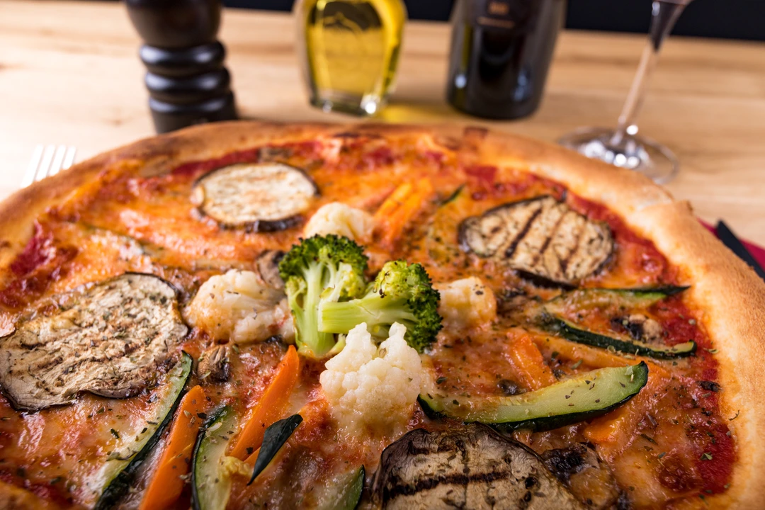 Fresh Ortolana Pizza at La Pasteria Kriens Fresh Ortolana Pizza